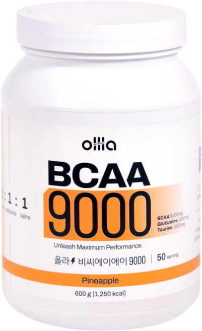 올라 BCAA 9000 파인애플(600g 50회분량), 1개, 600g