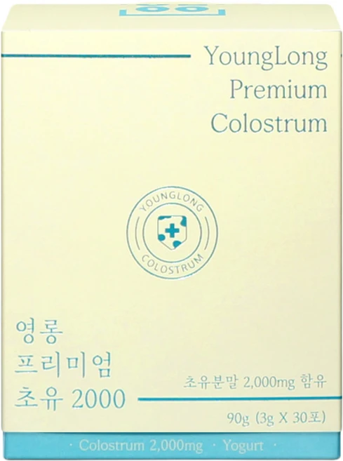 영롱 프리미엄 초유 2000, 4개, 90g - 쿠팡