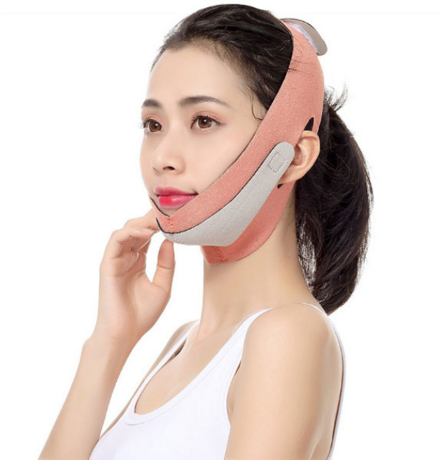 탑건강 얼굴 리프팅밴드 브이라인 이중턱 턱살 관리 땡기미, 1개, 혼합색상