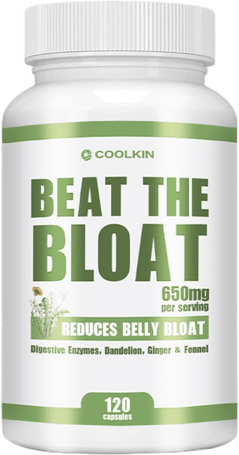 소화 효소 복합체 + 민들레·회향·생강 추출물 복부 팽만 완화·소화 기능 개선·장 건강 지원 유당·글루텐 분해 효소 함유 식물성 캡슐, 1개, 60정