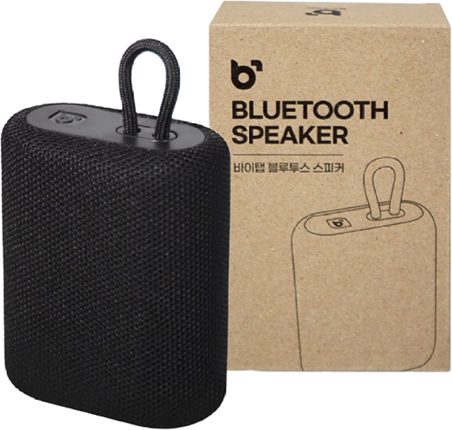 바이탭 아웃도어 블루투스 스피커 자전거 캠핑 등산, 1개