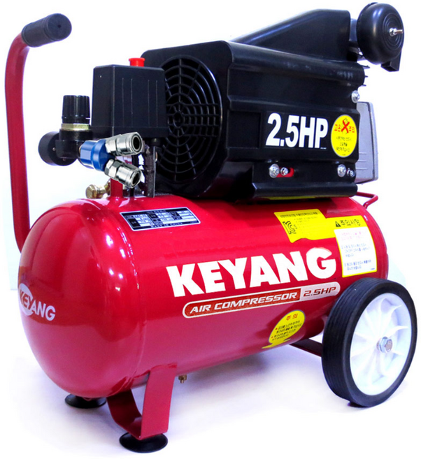 파워라인 콤프레샤 2.5마력 PL-25R 계양 KAC-25 2구커플러 압력조절기 오일, 2.계양콤프2.5마력KAC-25, B1.기본형