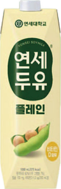 연세두유 플레인, 1L, 12개