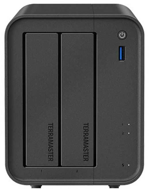 테라마스터 F2-425 하드미포함 2베이 SOHO 나스 네트워크 스토리지