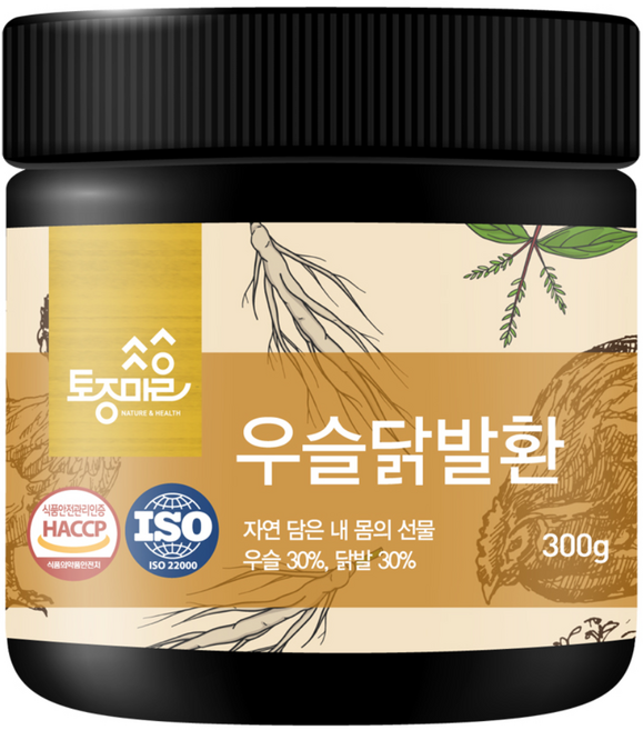 토종마을 우슬 닭발환, 1개, 300g