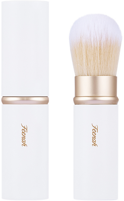 Feenah 피나 901 온더고 휴대용 파우더 브러쉬, 901 Retractable Powder, 1개