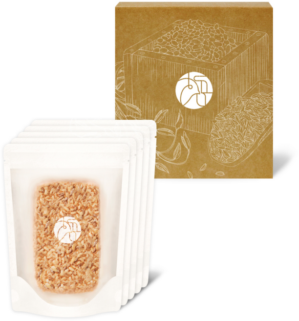 우리곡간 귀리누룽지, 120g, 5개