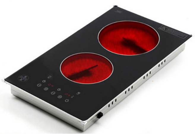 [전국설치가능] 써니테크 2구 유로 ER-200T 하이라이트 전기렌지 2구 빌트인 이동형 프리스탠딩 케이스, ER-200TC/ST-200TC