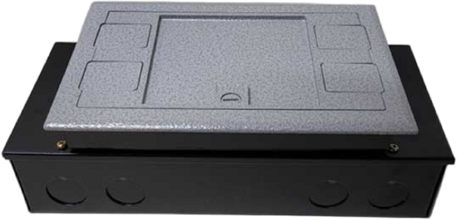 시스템 박스 매입 4방출 콘크리트 매입형 215mm x 145mm, 1개