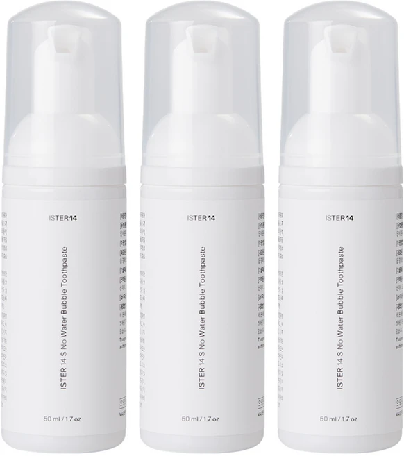 에스노워터버블치약 3박스, 50ml, 3개 - 쿠팡
