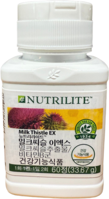 뉴트리라이트 밀크씨슬, 60정, 1개