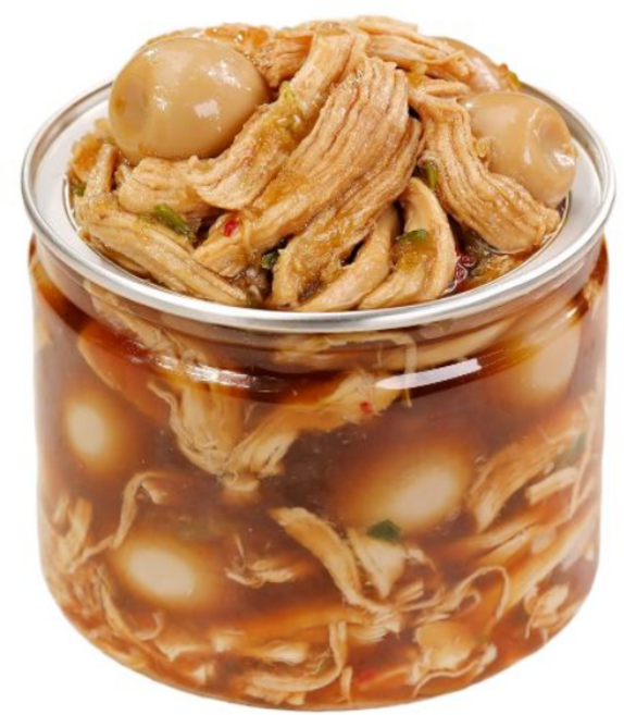 셰프애찬 스팀으로 익힌 부드러운 닭가슴살 메추리장, 1개, 600g