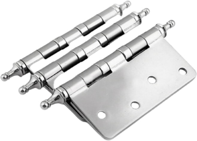 스마일굿 목문형꼭지경첩-그레이 경첩3개1세트 경첩 방문경첩 목문경첩 이지경첩, 3개