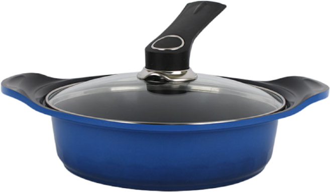 키친아트 투톤 세라믹냄비 (S시리즈 통주물냄비), 24전골, 1개