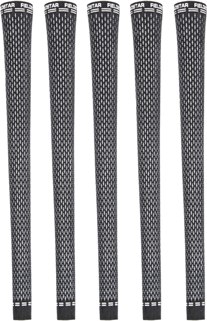 필드스타 투어벨벳 360 라운드 드라이버 아이언 우드 골프 그립 남성용 5P, 블랙화이트, 5개