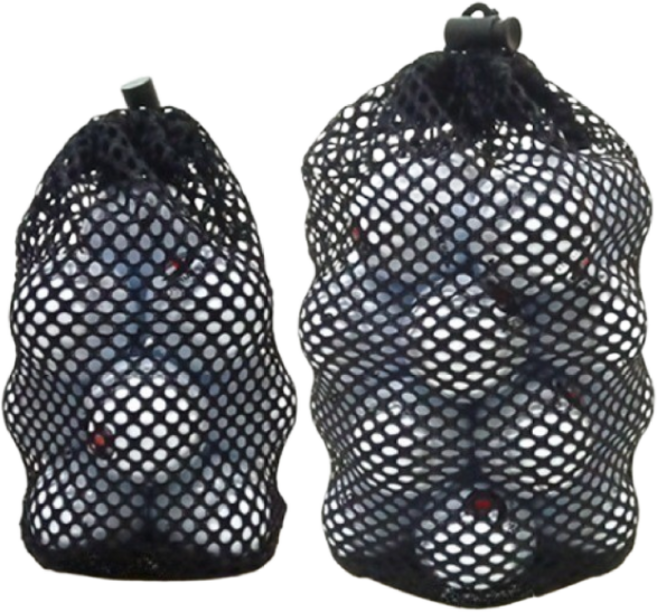 1+1큰나무 그물망 골프공주머니 볼파우치 S M 세트구성 L 단품, 1개, S+M블랙