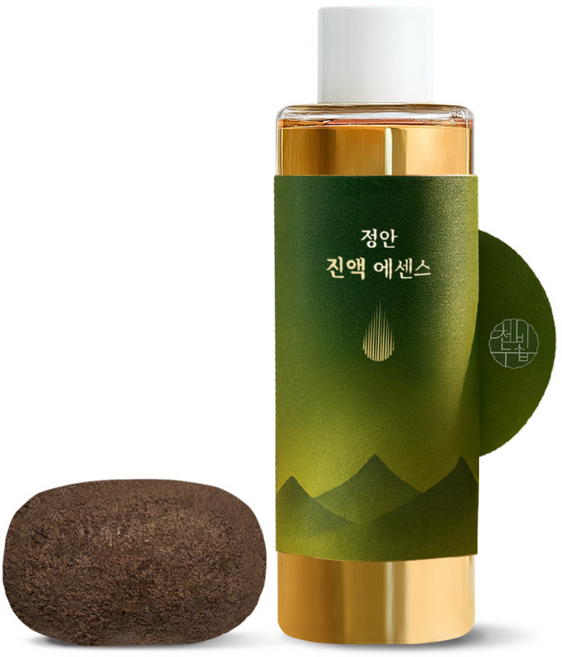 천비누솝 정안고 천연성분 2종 기초 케어 세트 (정안고 + 진액에센스), 1세트