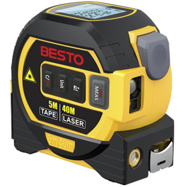 베스토 B-LT40 디지털 레이저 줄자 거리측정기 40M, 1개