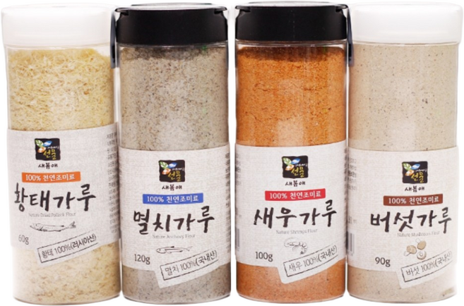 새봄푸드 천연조미료, 황태가루 지퍼백, 1개, 150g