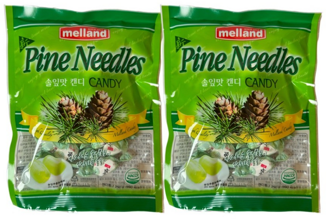 멜랜드 솔잎맛캔디 250g x 2개