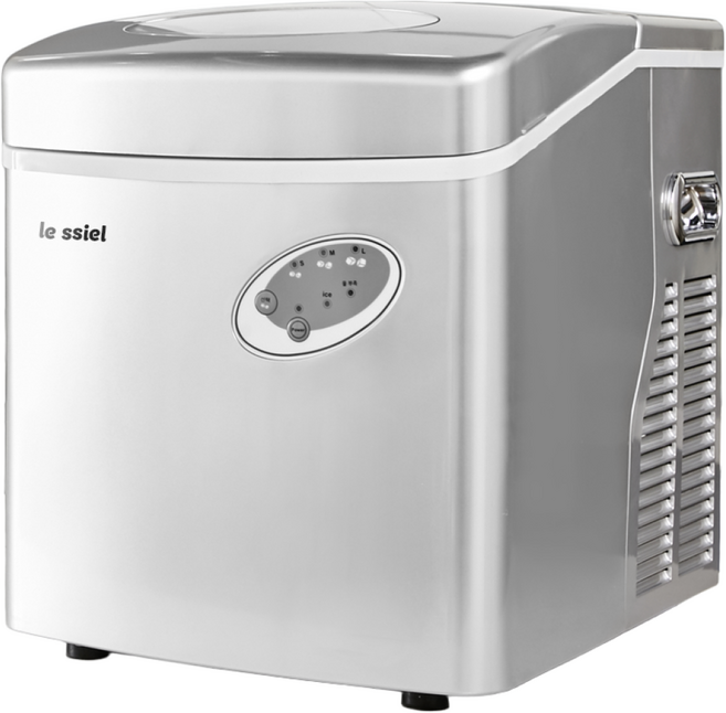 르씨엘 소형 업소용 제빙기 20kg 직수연결 미니 대용량 사무실 골프장 미용실 프리스, HZB-25