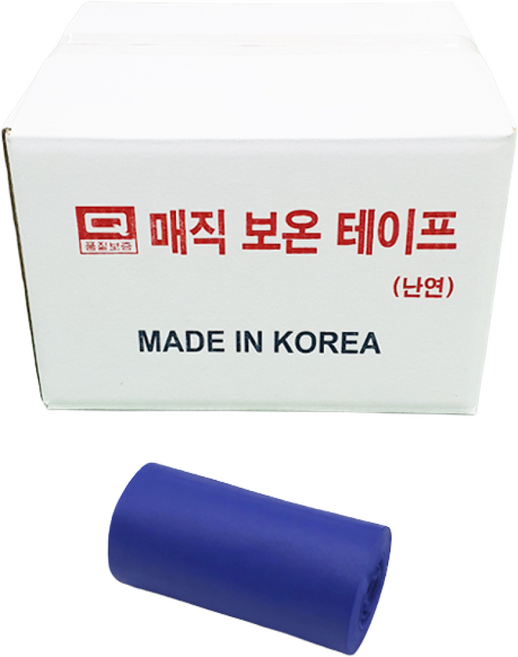 매직 보온 테이프 15M 1박스 60개입 (청색), 60개
