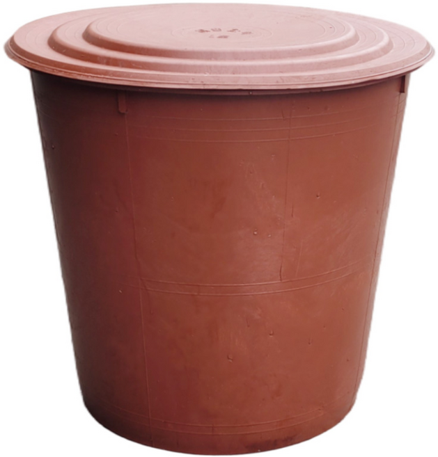 고무통 대형 고무다라, 1개, 빨간색