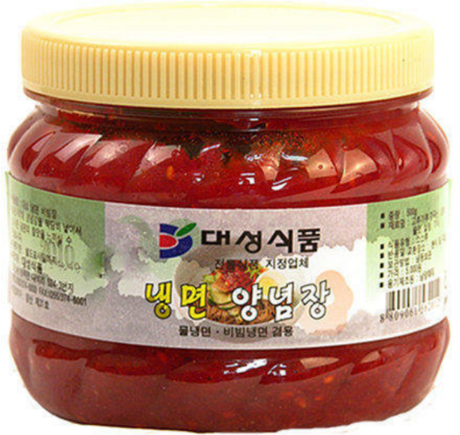 [참도깨비] 대성 냉면양념장 500g, 2개