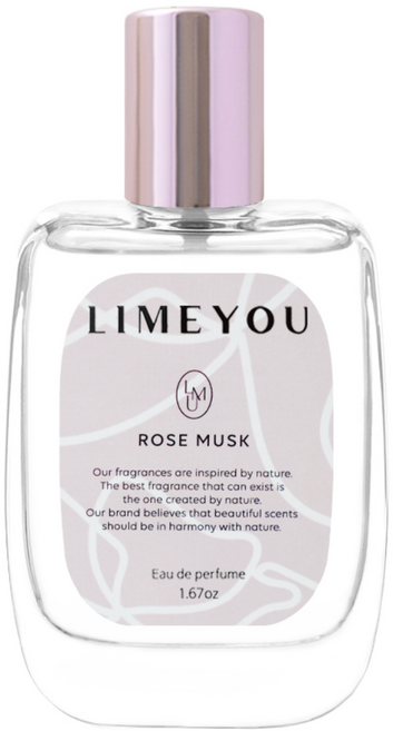 라임유 로즈 머스크 니치 오 드 퍼퓸, 50ml, 1개