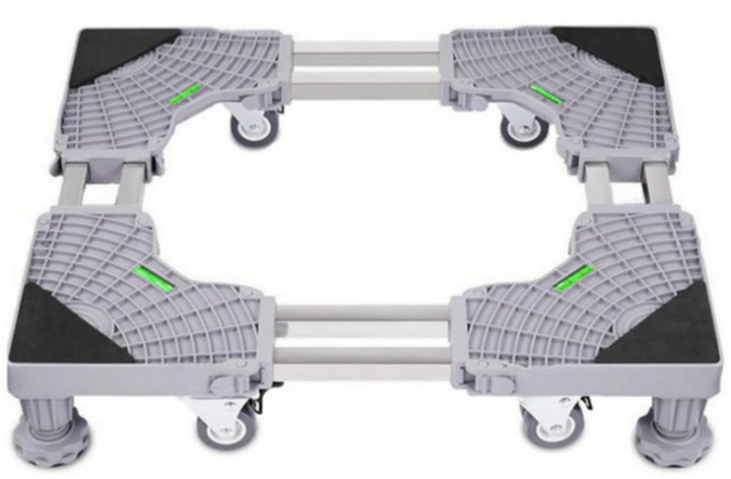 홈디메르 세탁기받침대 세탁기수평 높이조절 드럼세탁기 냉장고 다리 이동식 에어컨, 1개, DF-02