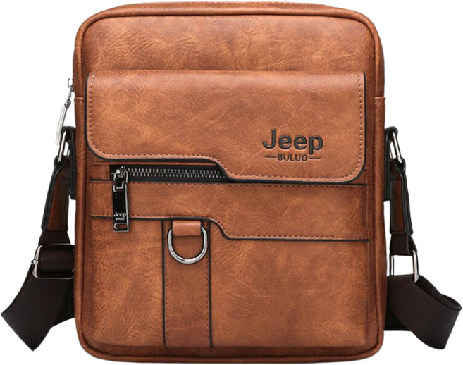 JEEP BULUO 남자 가죽 가방 어깨 크로스 바디 가방 남성용 암소 분할 가죽 남성 ipad 비즈니스 메신저 백 드롭 배송