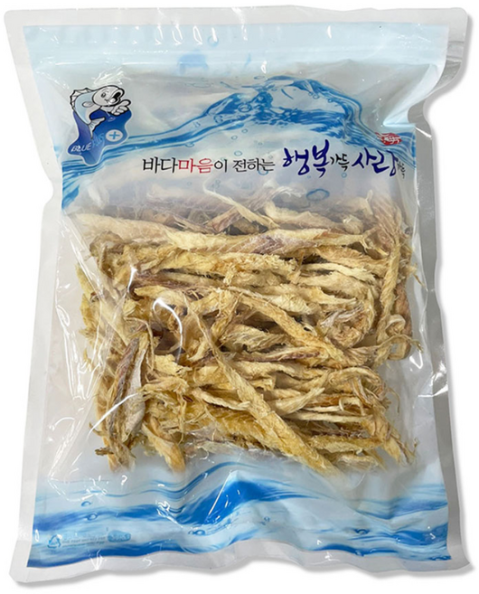 울돌목 자연건조 황태채 500g 황태포 황태 북어, 1개