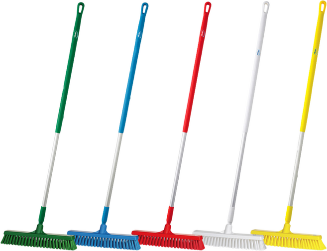 [바이칸] 넓은 바닥비+봉 세트 (이중모) 1300mm1500mm, 1500mm