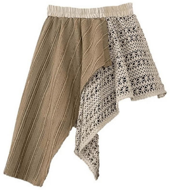 여성 랩스커트 레이어드 레이스 오픈 랩스커트 치마 캐쥬얼 랩스커트 커버랩 레깅스 언밸런스 빈티지 체크 스커트 엉덩이가리개 커버 치마 레깅스 랩스커트 ZZL