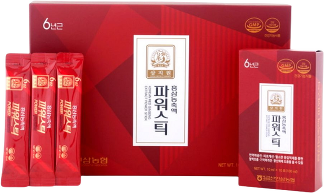 [농협] 6년근 홍삼 파워스틱, 10ml, 30개