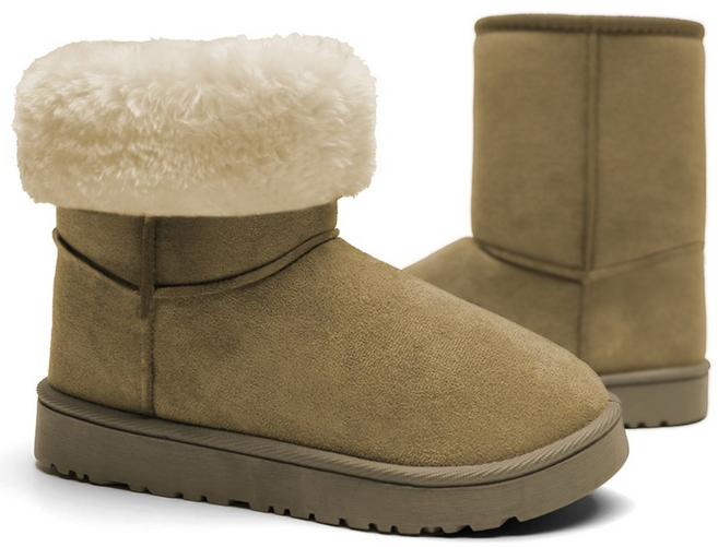 페이퍼플레인 여성부츠 겨울신발 털부츠 방한화 털신 퍼부츠 미들부츠 PP1547