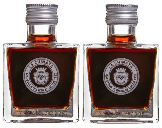 [공식] 스페인 라치나타 LACHINATA 와인식초 쉐리 비니거 사각 100ml, 2개