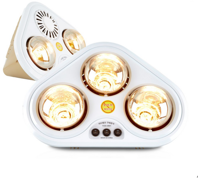 초절전형 난방 대동 발열 1초 난방기 2구 3구