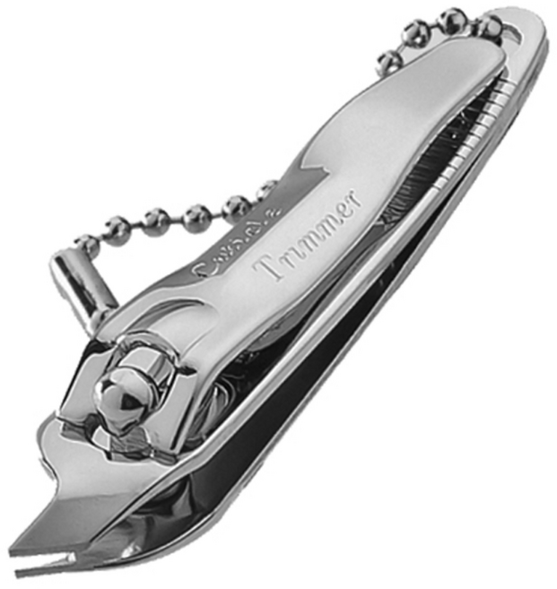 CT-118FC 손톱 발톱 큐티클 제거 사이드 깍이 손톱깍기 손톱정리기, 1개, 실버