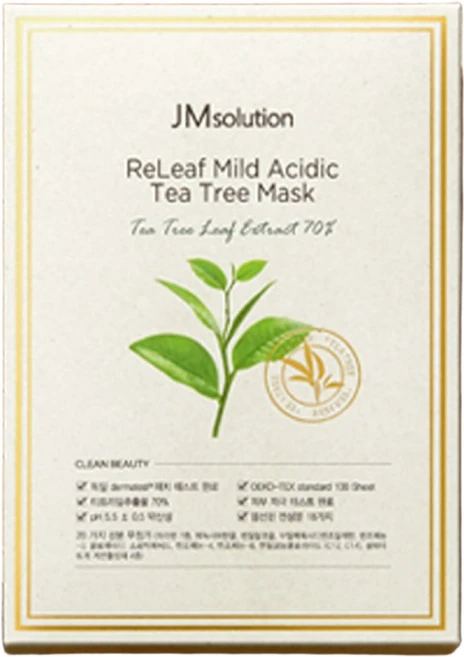 제이엠솔루션 릴리프 약산성 티트리 마스크 30ml, 10개입, 1개 - 쿠팡