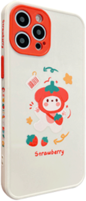 귀염 곰 캐릭터 슬림 아이폰 케이스