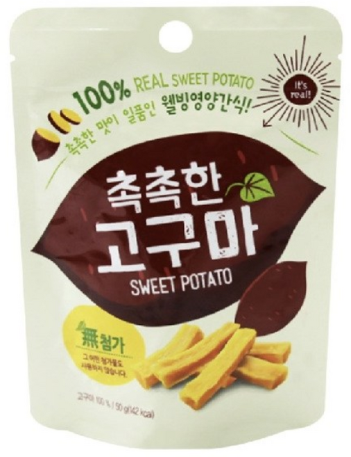촉촉한 고구마, 50g, 20개