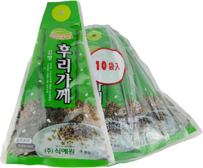 식예원 후리가께 김맛 50g X 10개