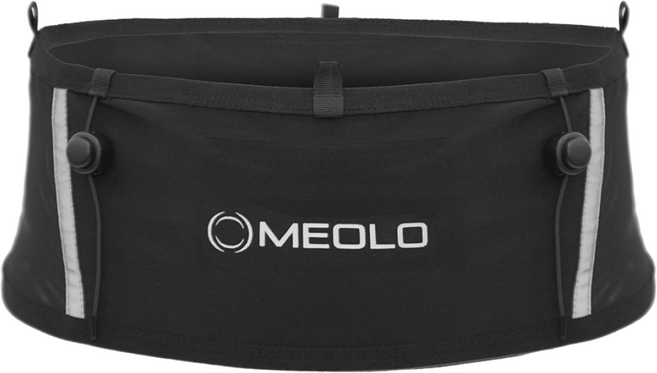 미올로 러닝벨트 런닝밴드 플립벨트 가방 트레일 런닝벨트 수납파우치 힙색, 블랙, 1개