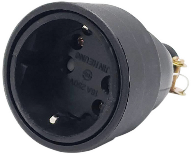 산업용 고무콘센트 플러그 방수 220V 전기, 1개