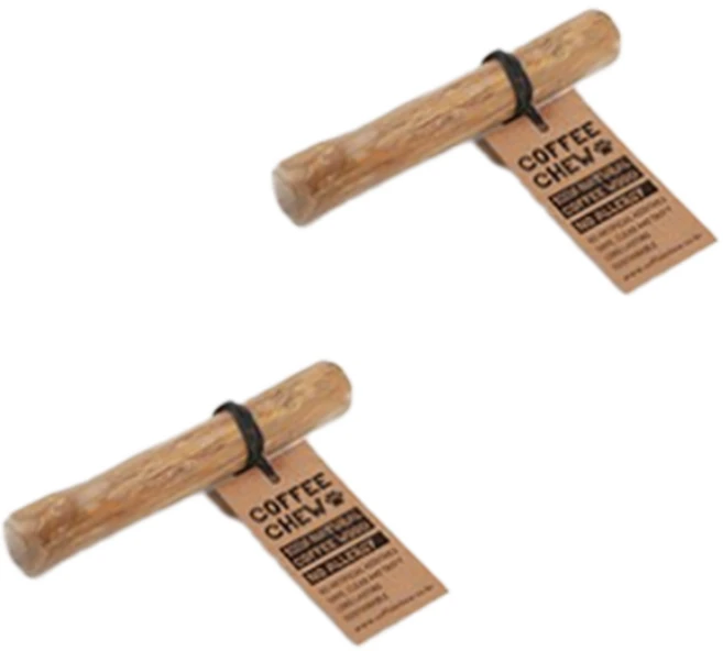 커피츄 커피 나무 씹는 개껌 장난감, 2개 - 쿠팡