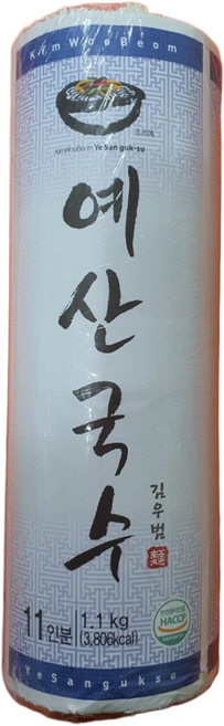 역전 예산국수 소면 1.1kg x2개, 2개