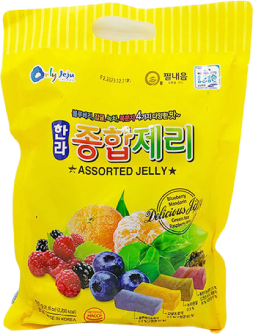 제주 한라 4가지맛 한번에 종합제리 1팩, 802.8g, 1개
