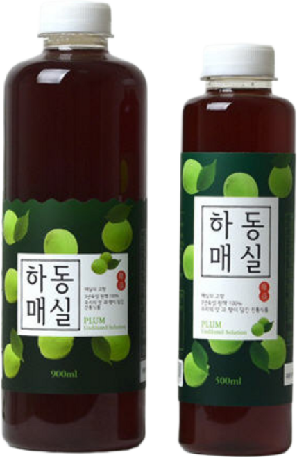 아름다운정성 3년숙성 하동 매실청 선물세트 900ml 매실주스 매실원액 수제청 건강차 선물, 1개