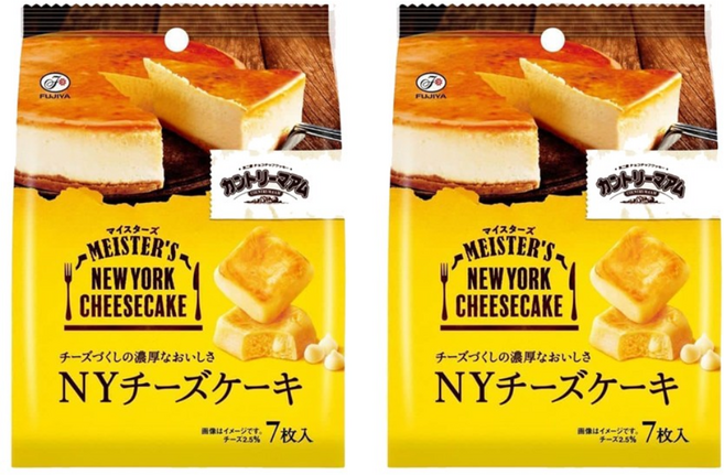 후지야 컨트리맘 마이스터즈 뉴욕치즈케이크 56.7g, 2개